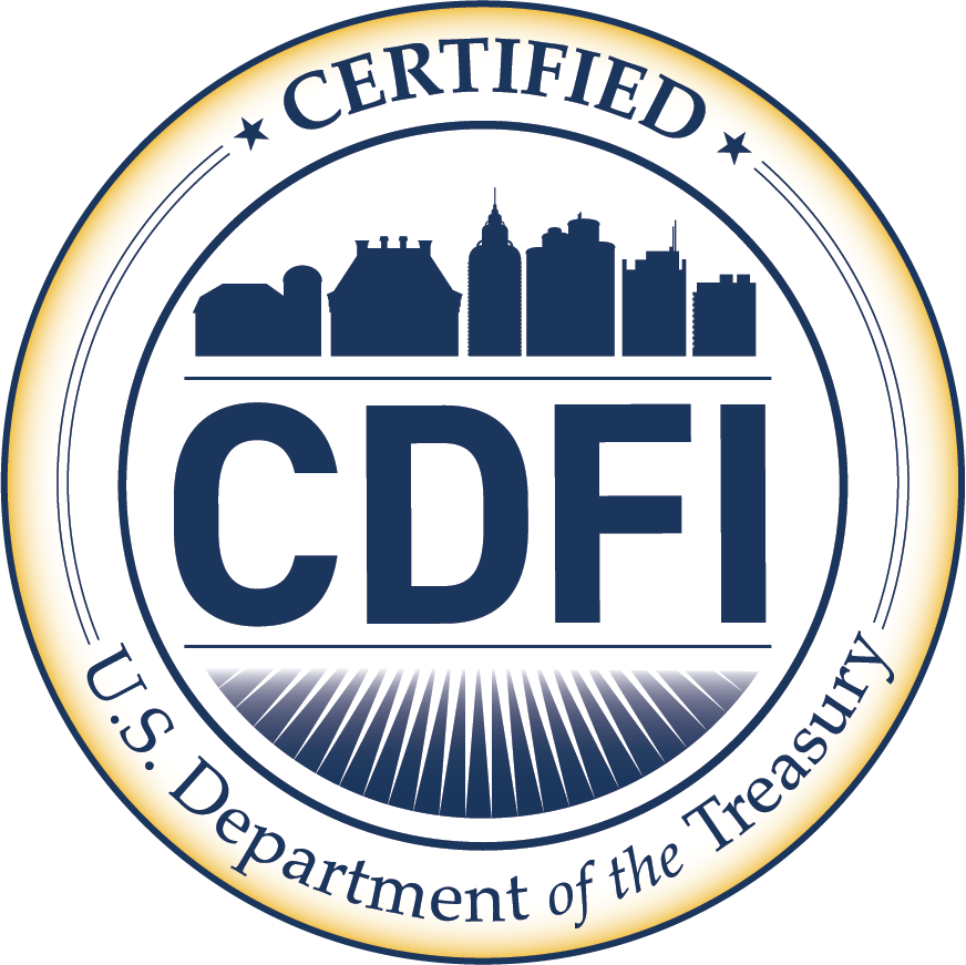 CDFI Certified by the US Department of the treasury
